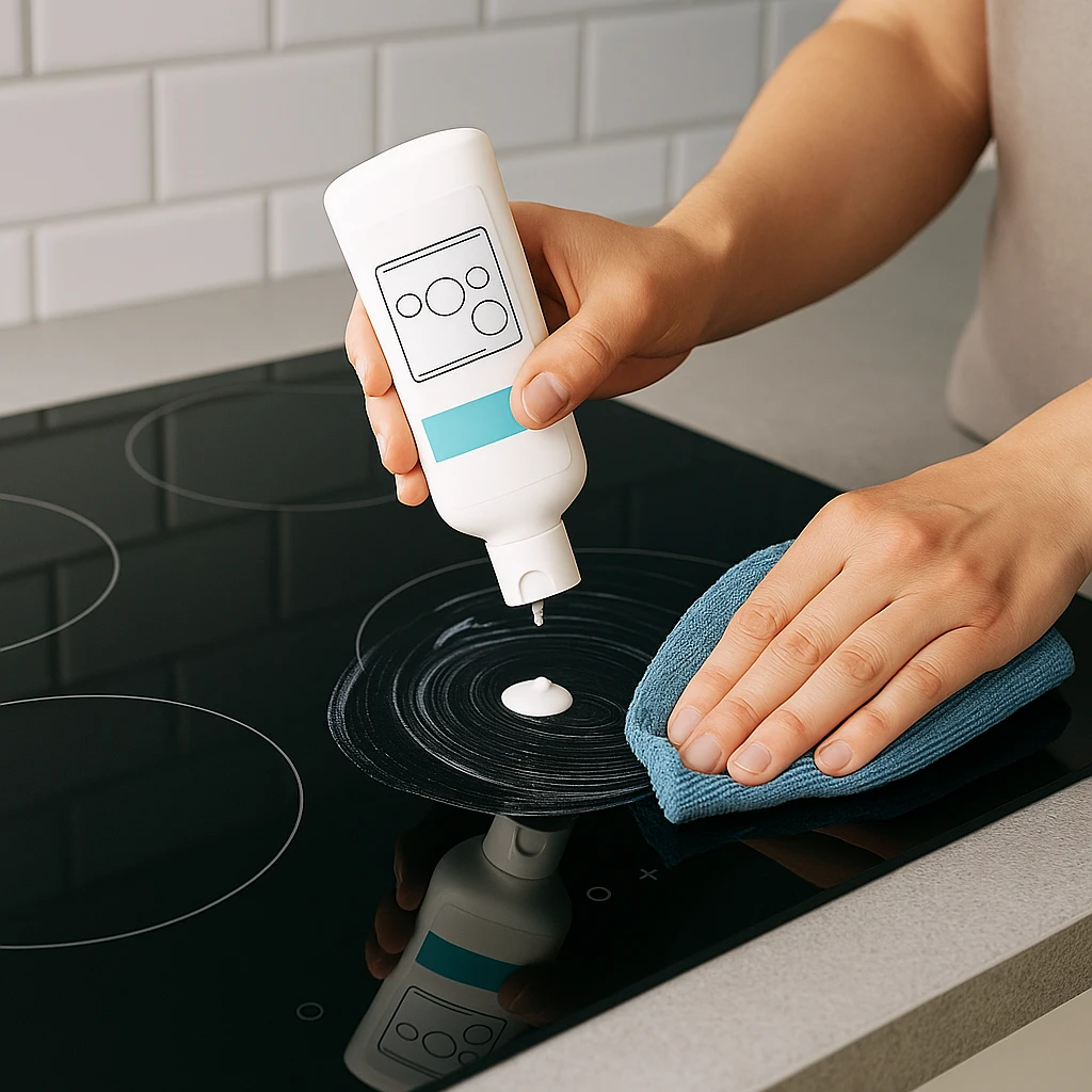 Hoe maak je een inductiekookplaat schoon? Zo blijft 'ie als nieuw!