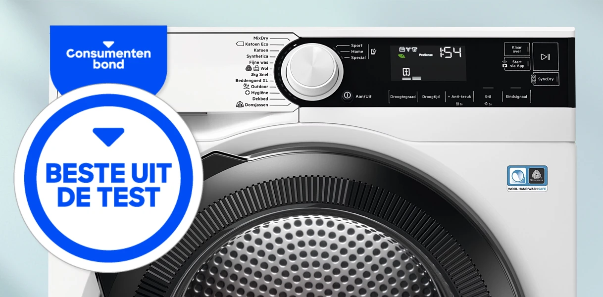 Beste koop wasdroger 2026: top 4 Consumentenbond getest