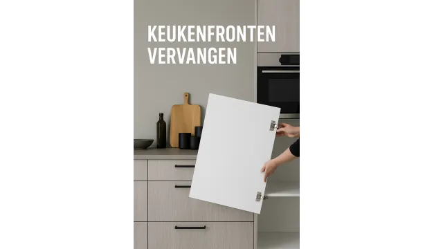 Hoe kun je keukenfronten vervangen en waar moet je op letten?
